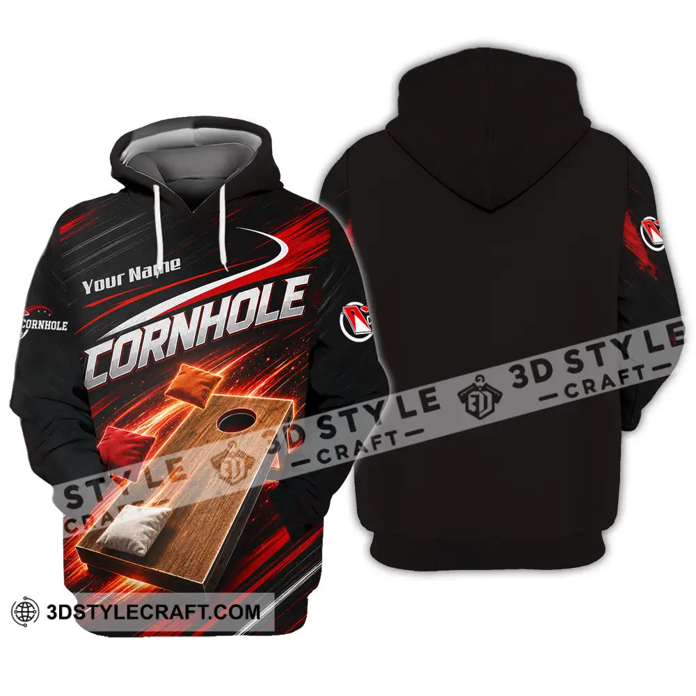 Unisex Shirt - Custom Cornhole Shirt - Hoodie / S - T-shirt