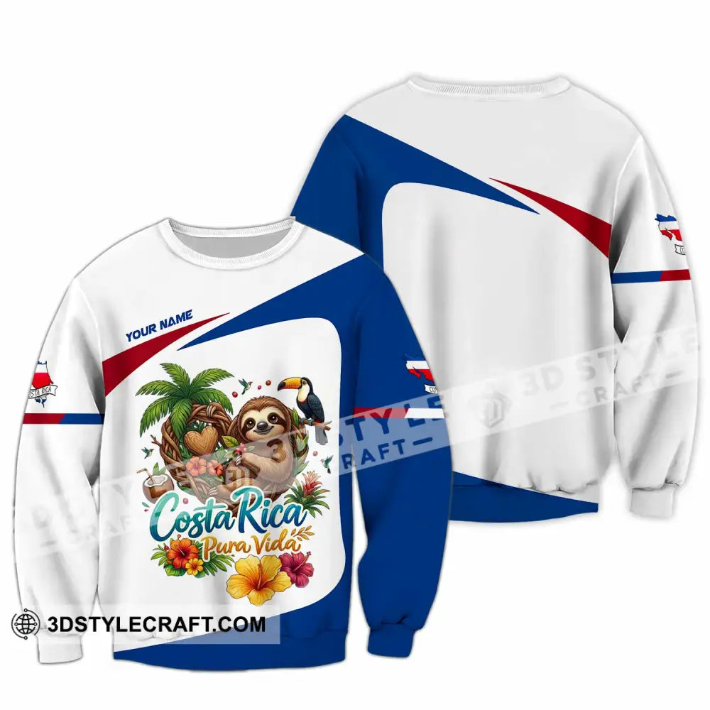 Unisex Shirt - Custom Costa Rica Shirt - Long Sleeve / S - T-shirt