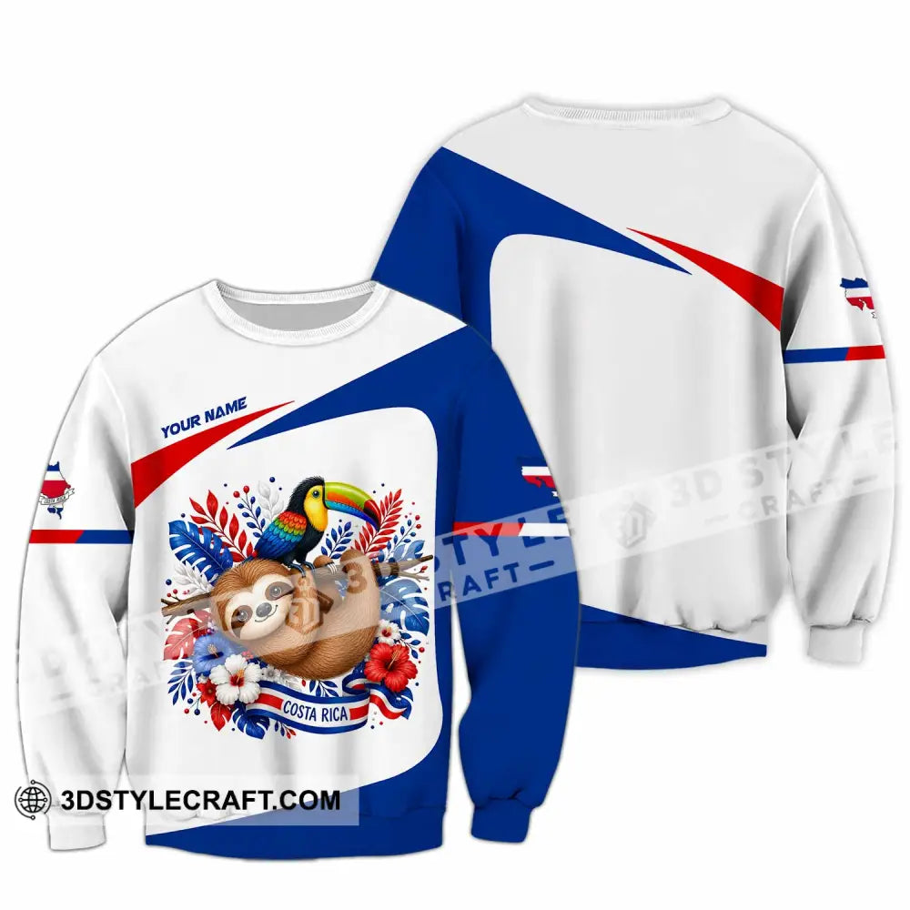 Unisex Shirt - Custom Costa Rica Shirt - Long Sleeve / S - T-shirt