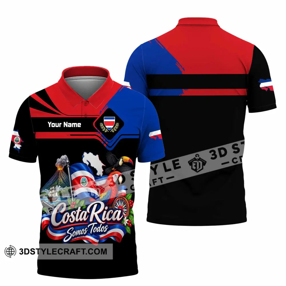 Unisex Shirt - Custom Costa Rica Shirt - Polo Shirt / S - T-shirt