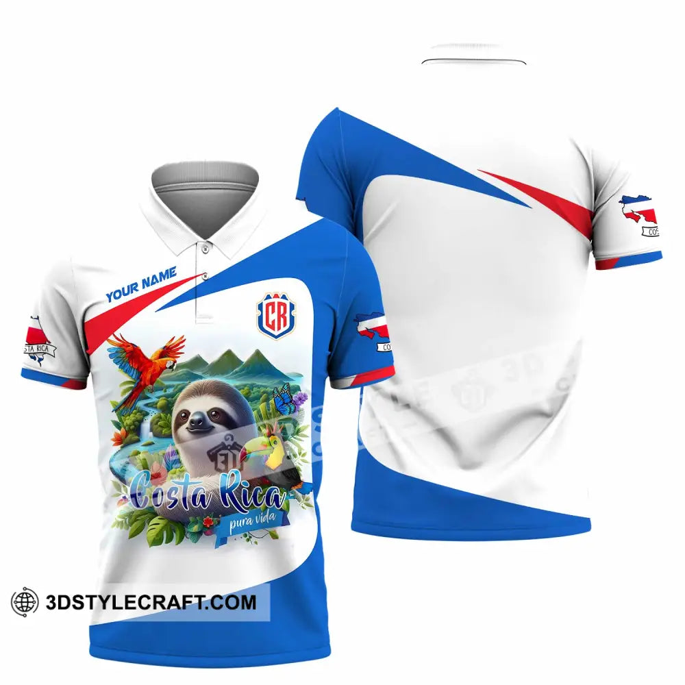 Unisex Shirt - Custom Costa Rica Shirt Polo Shirt / S T-shirt
