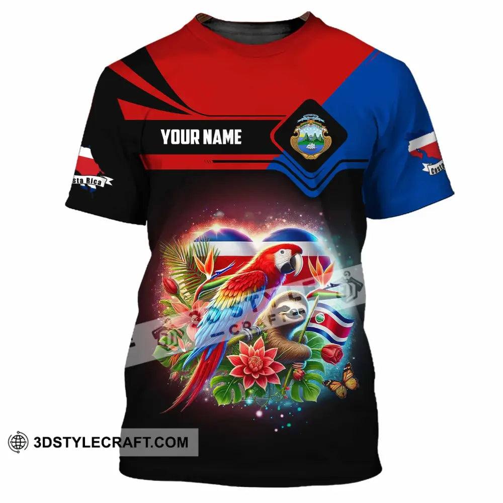 Unisex Shirt - Custom Costa Rica Shirt T-Shirt / S T-shirt