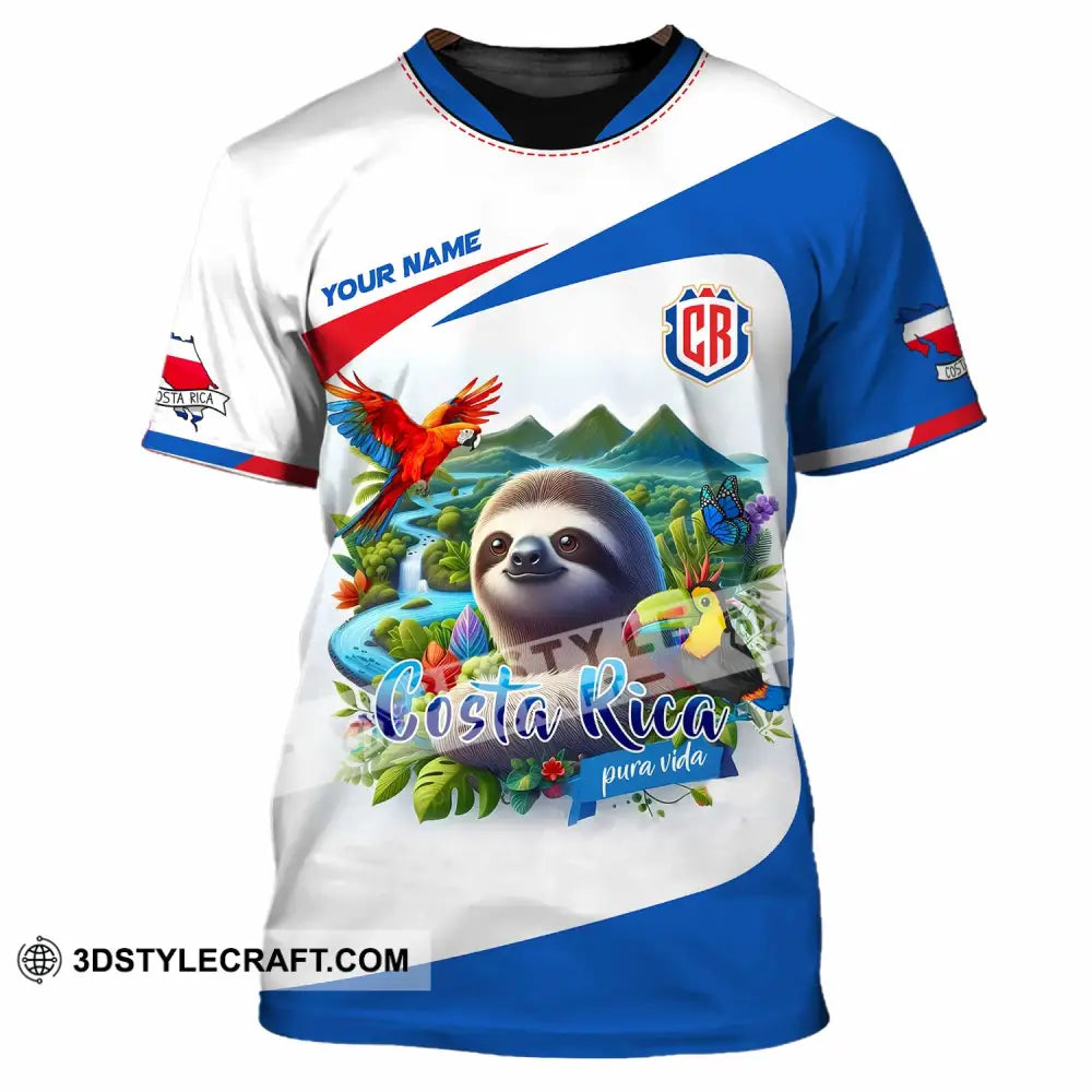 Unisex Shirt - Custom Costa Rica Shirt T-Shirt / S T-shirt