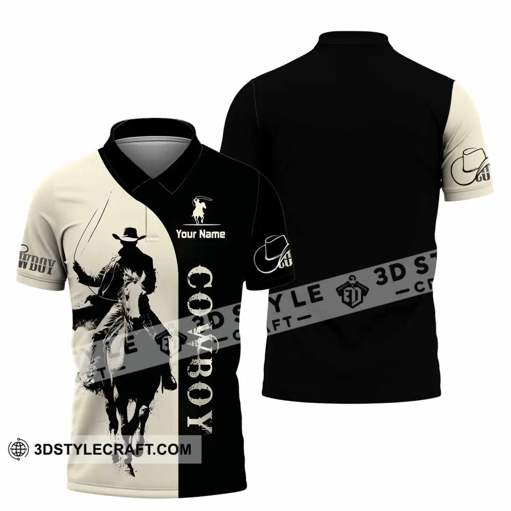 Unisex Shirt - Custom Cowboy Shirt - Polo Shirt / S - T-shirt
