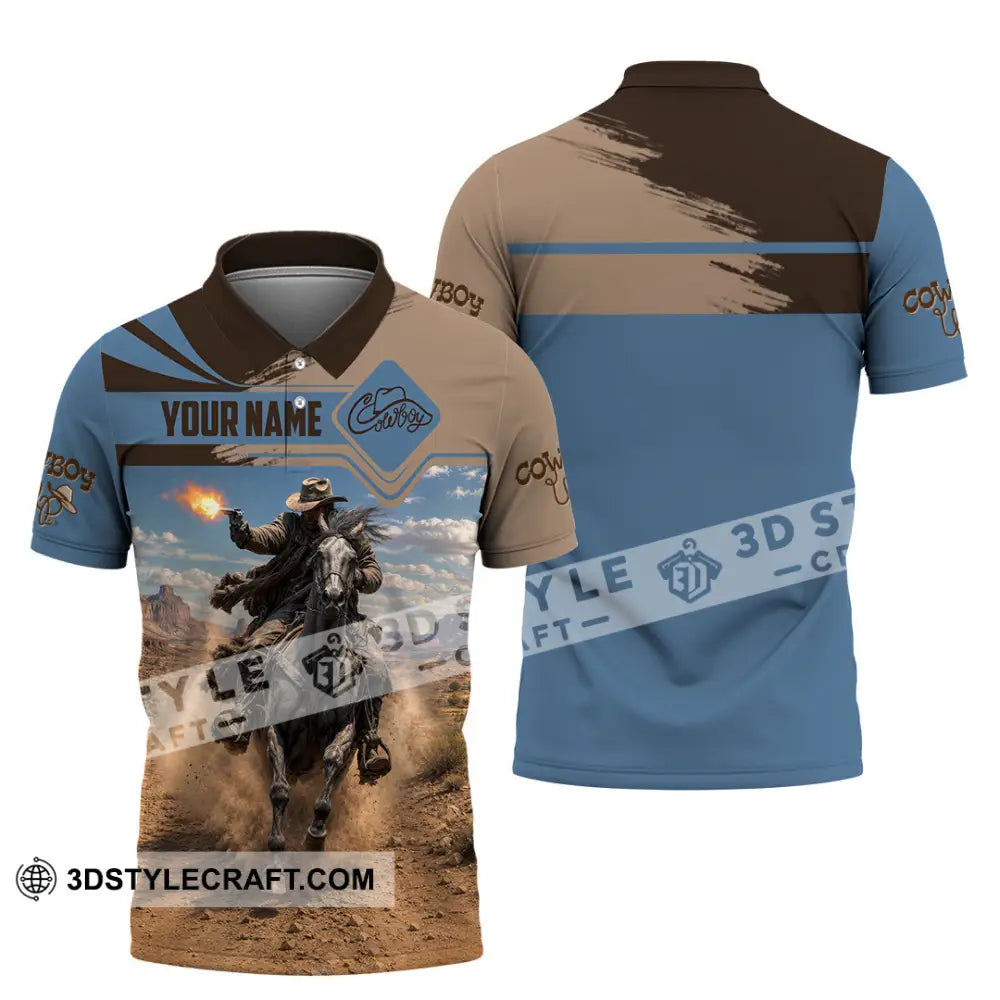 Unisex Shirt - Custom Cowboy Shirt - Polo Shirt / S - T-shirt