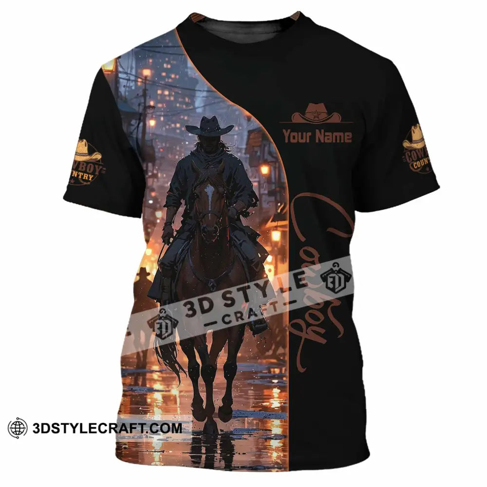 Unisex Shirt - Custom Cowboy Shirt - T-Shirt / S - T-shirt