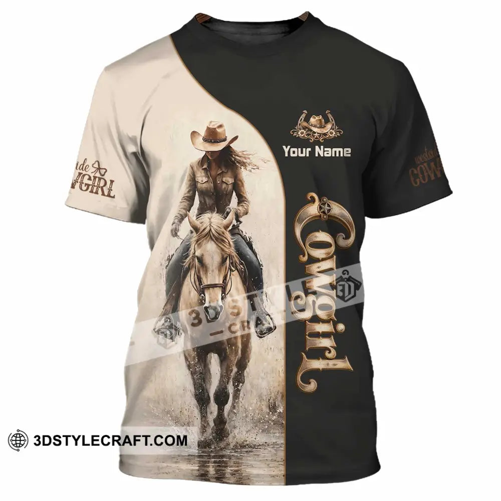 Unisex Shirt - Custom Cowgirl Shirt - T-Shirt / S - T-shirt