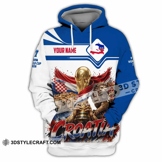 Unisex Shirt - Custom Croatia Shirt style option 2