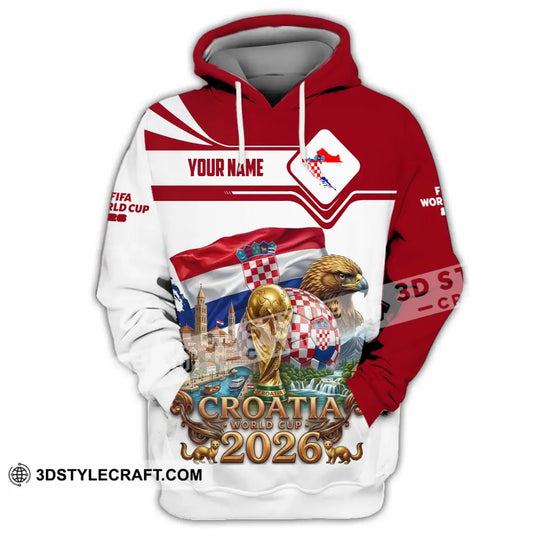 Unisex Shirt - Custom Croatia Shirt style option 2