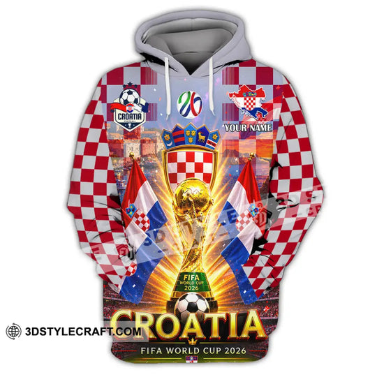 Unisex Shirt - Custom Croatia Shirt style option 2