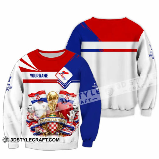 Unisex Shirt - Custom Croatia Shirt style option 3