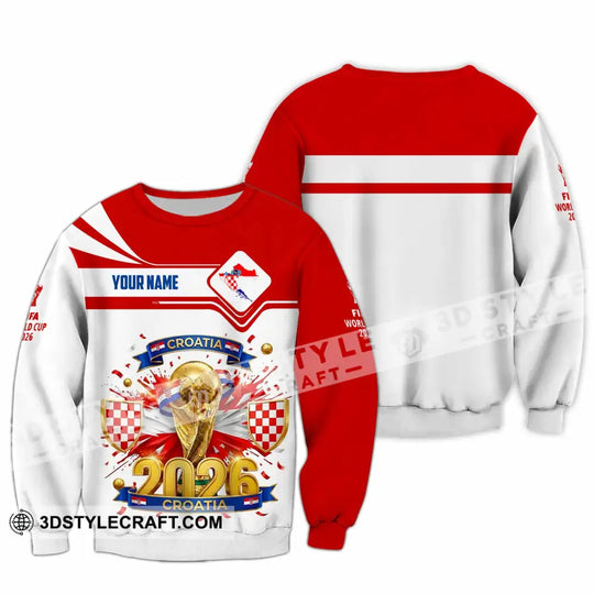 Unisex Shirt - Custom Croatia Shirt style option 3