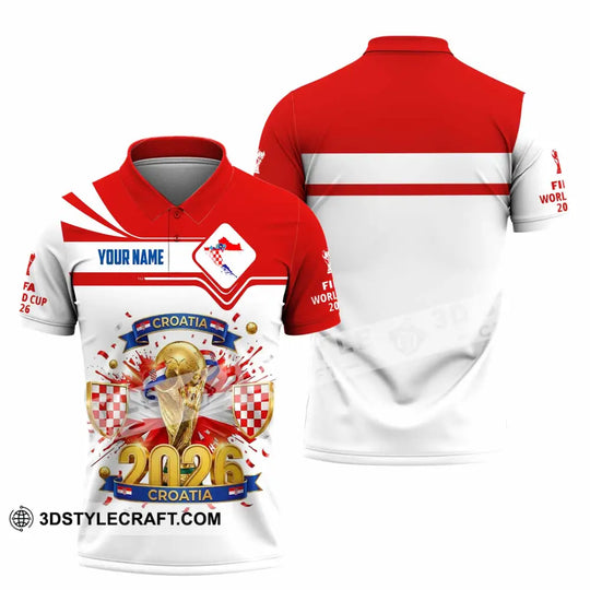 Unisex Shirt - Custom Croatia Shirt style option 2