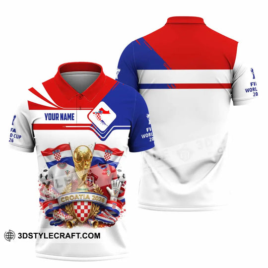 Unisex Shirt - Custom Croatia Shirt style option 2