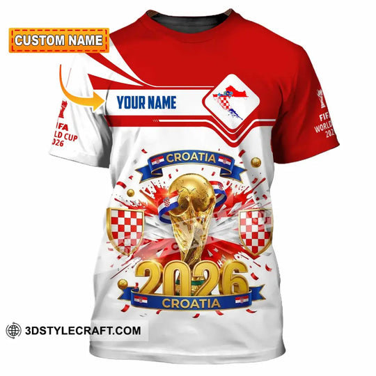Unisex Shirt - Custom Croatia Shirt style option 1