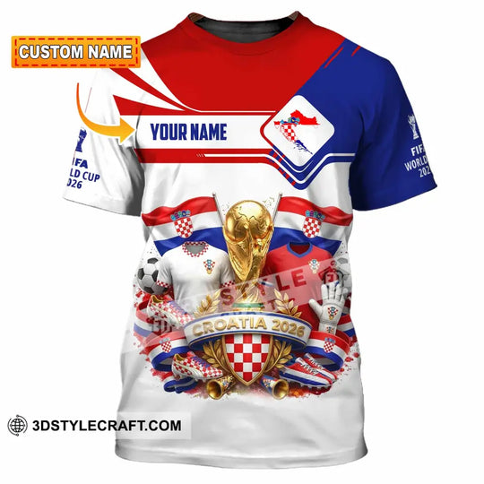 Unisex Shirt - Custom Croatia Shirt style option 1