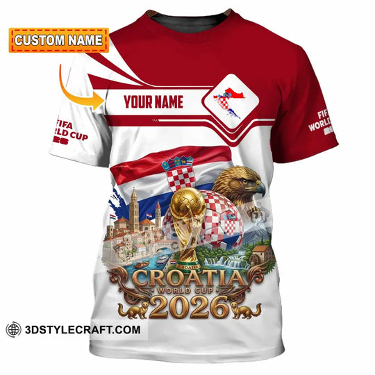 Unisex Shirt - Custom Croatia Shirt style option 1