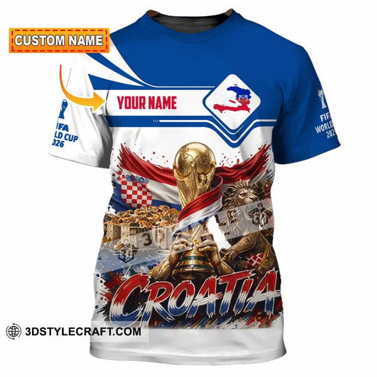 Unisex Shirt - Custom Croatia Shirt style option 1