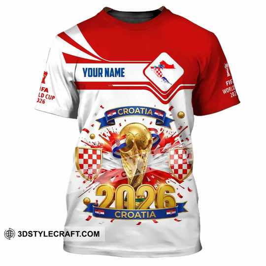 Unisex Shirt - Custom Croatia Shirt style option 4