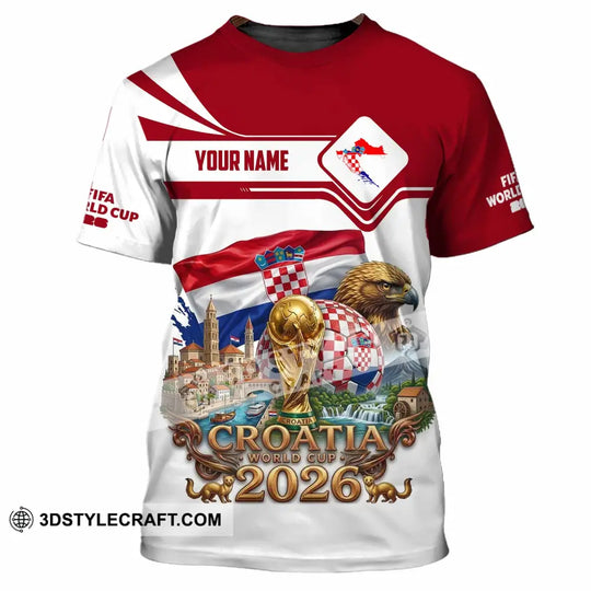 Unisex Shirt - Custom Croatia Shirt style option 4