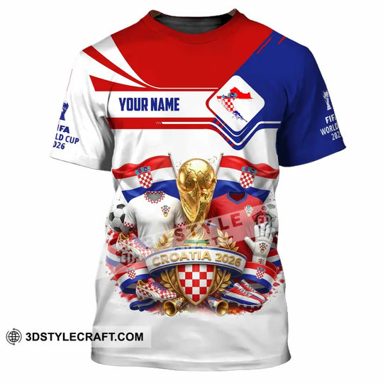 Unisex Shirt - Custom Croatia Shirt style option 4
