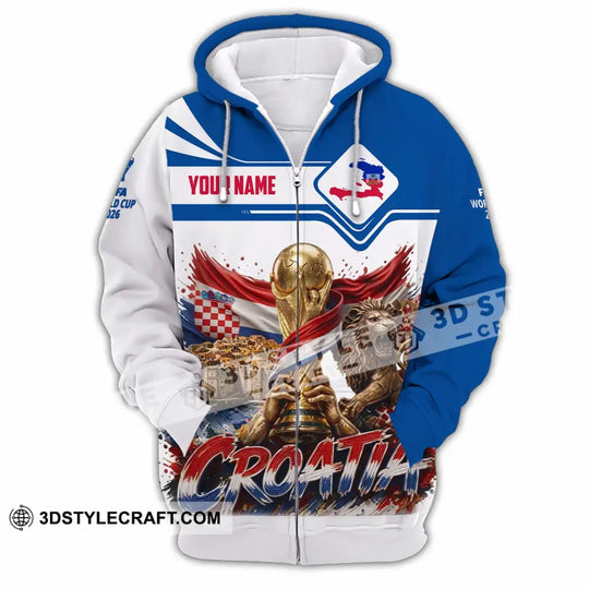 Unisex Shirt - Custom Croatia Shirt style option 3