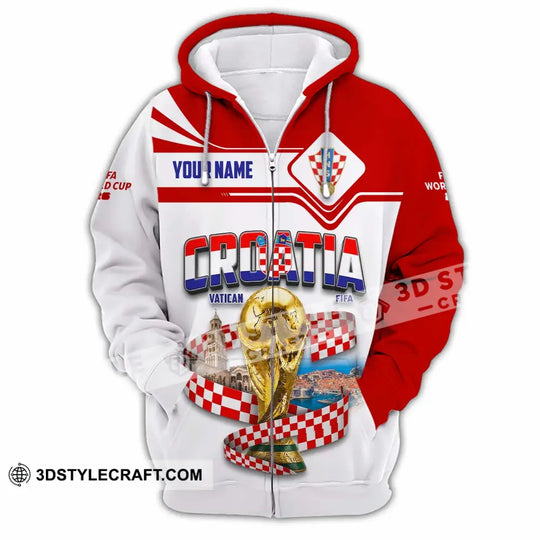 Unisex Shirt - Custom Croatia Shirt style option 4