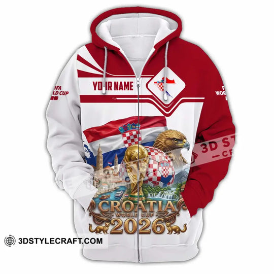 Unisex Shirt - Custom Croatia Shirt style option 3