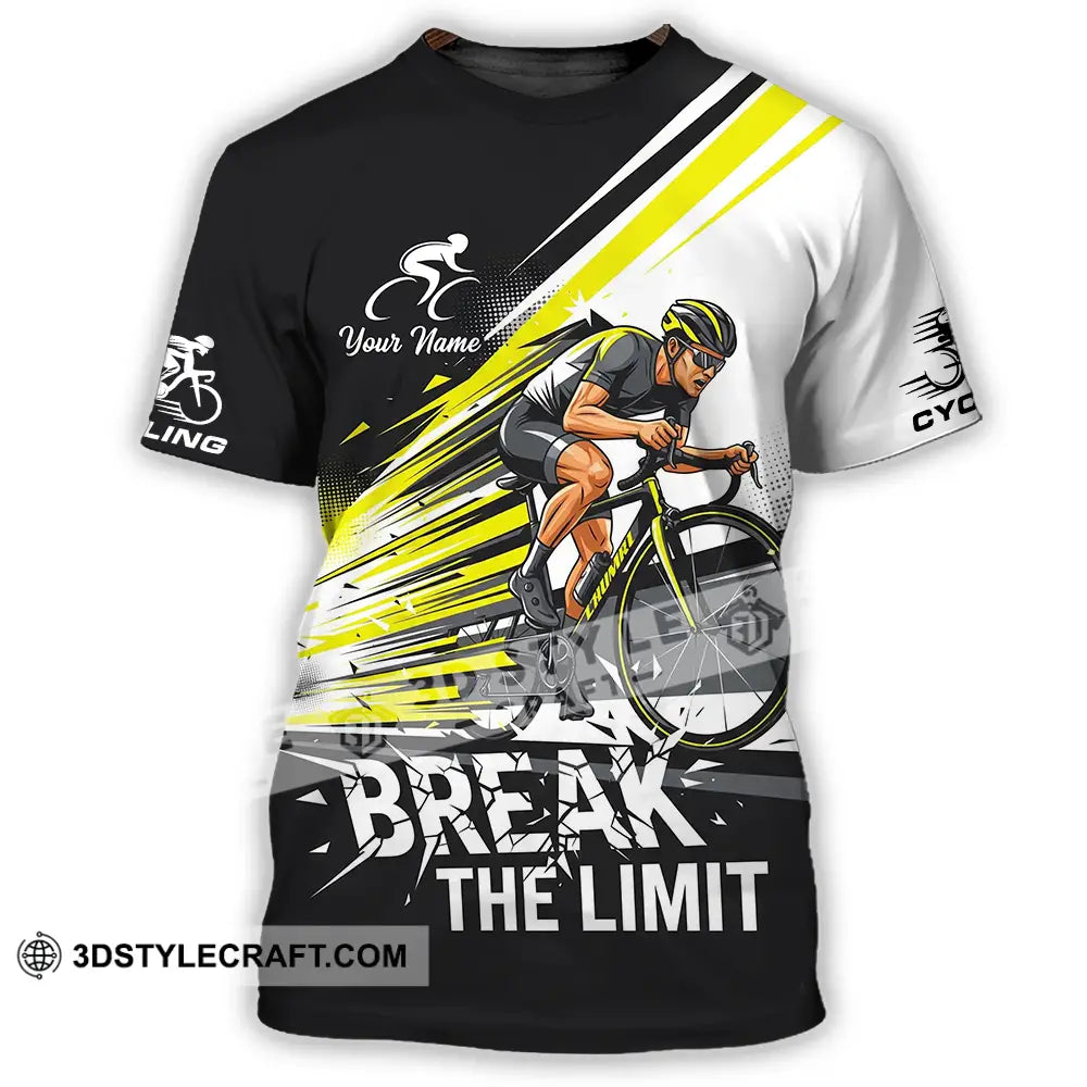 Unisex Shirt - Custom Cycling Break The Limit 3D Shirt - T-shirt