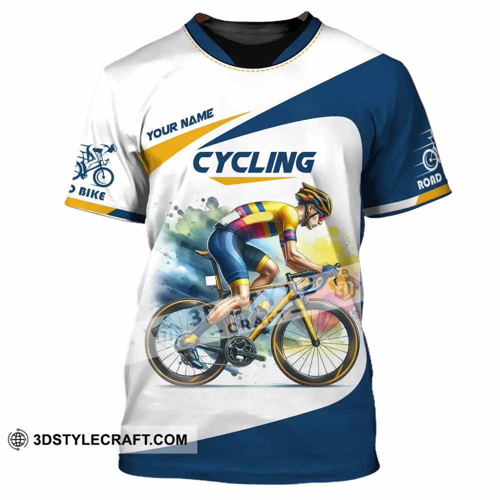 Unisex Shirt - Custom Cycling Lover Shirt T-Shirt / S T-shirt