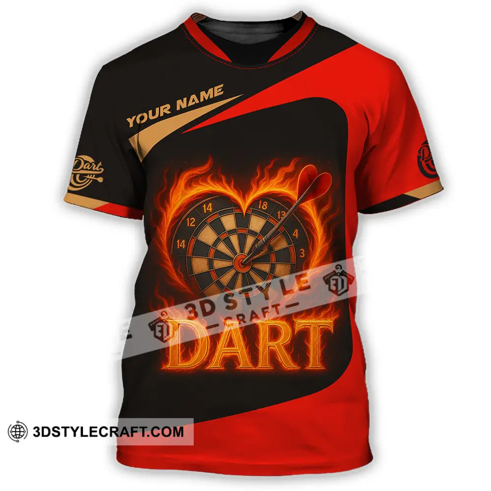 Unisex Shirt - Custom Dart Heart Shirt T-Shirt / S T-shirt