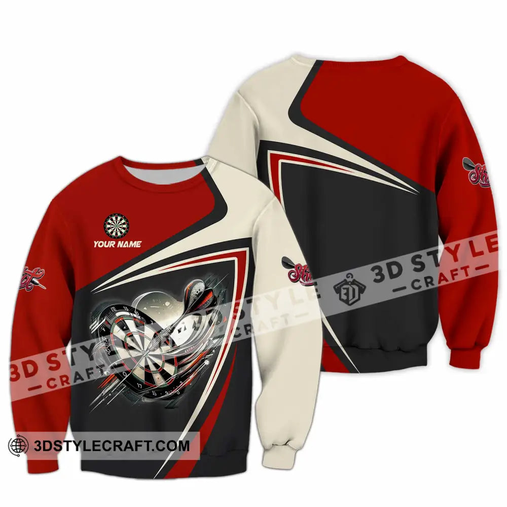 Unisex Shirt - Custom Darts 3D Shirt Long Sleeve / S T-shirt