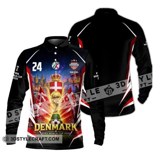 Unisex Shirt - Custom Denmark Shirt style option 4