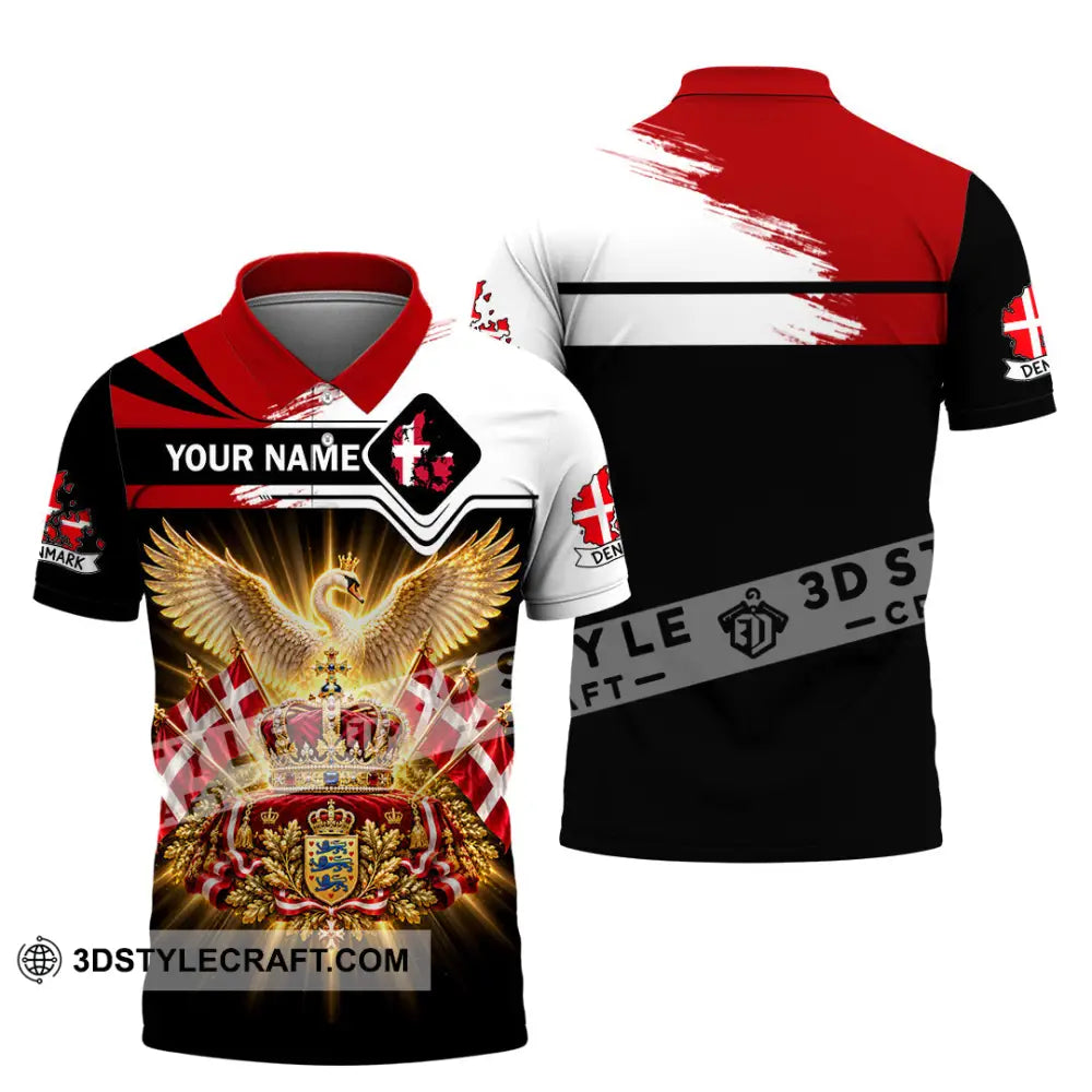 Unisex Shirt - Custom Denmark Shirt - Polo Shirt / S - T-shirt