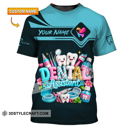 Unisex Shirt - Custom Dental Assistant Shirt style option 1