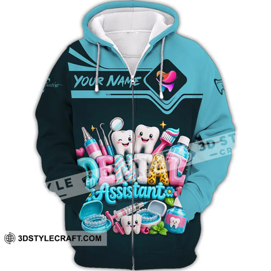 Unisex Shirt - Custom Dental Assistant Shirt style option 3