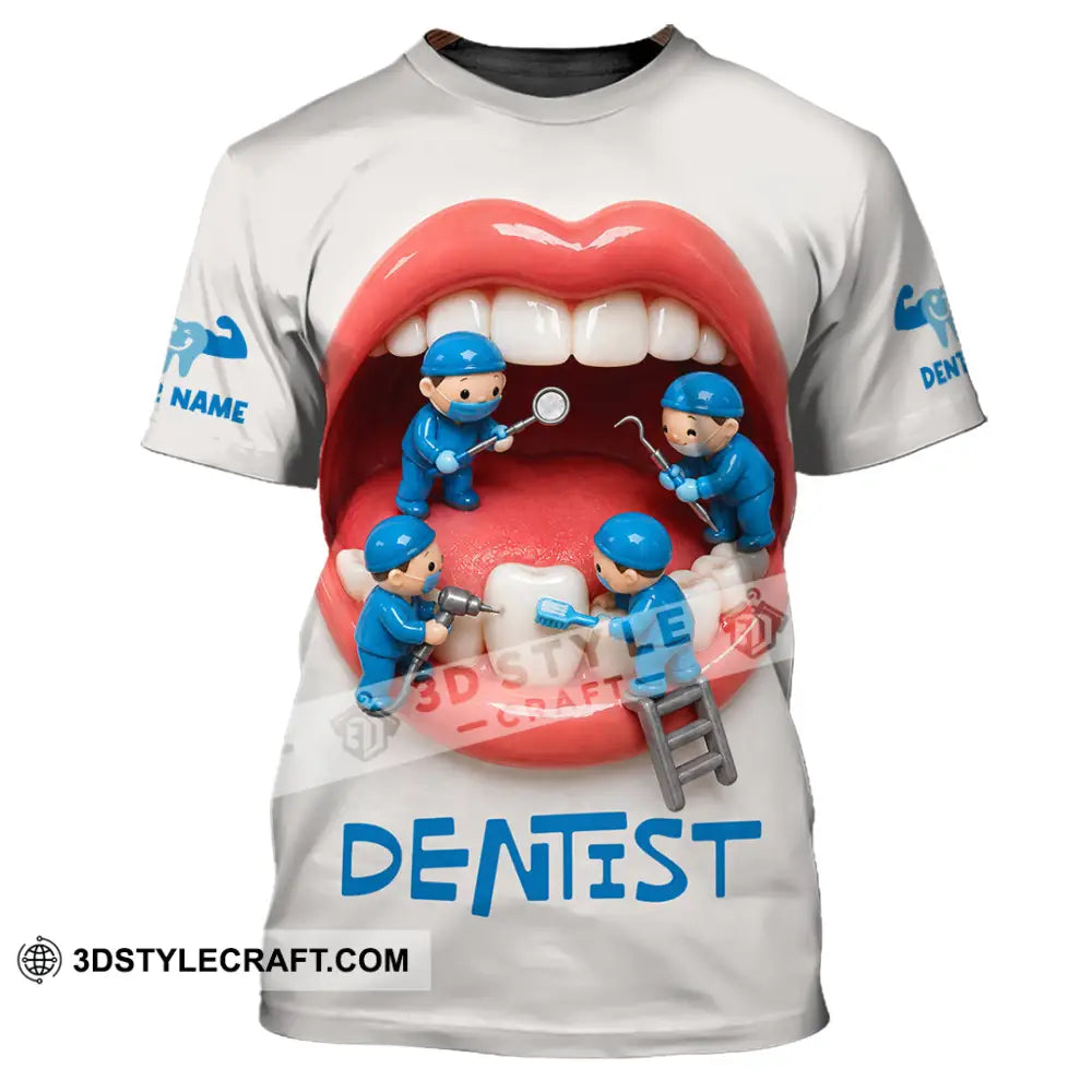 Unisex Shirt - Custom Dentist Shirt - T-Shirt / S - T-shirt