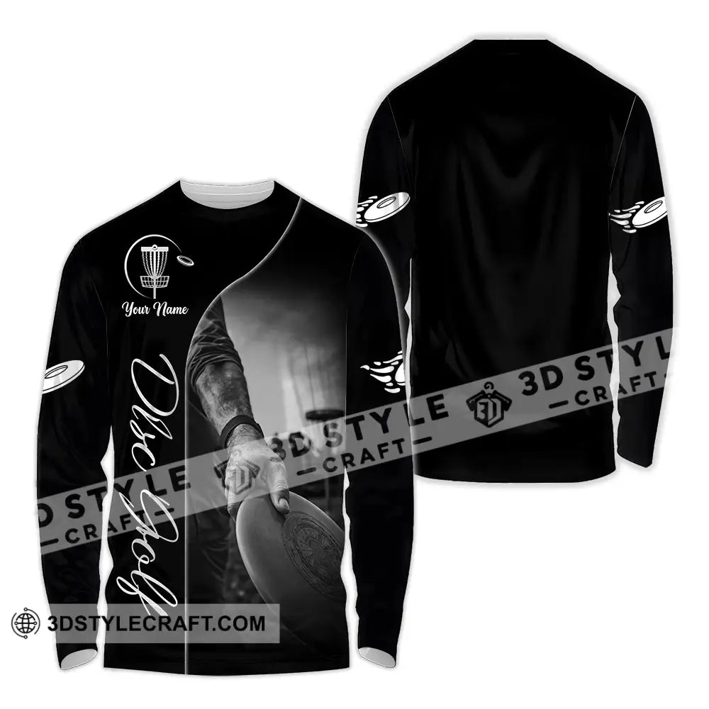 Unisex Shirt - Custom Disc Golf 3D Shirt - Long Sleeve Shirt / S - T-shirt