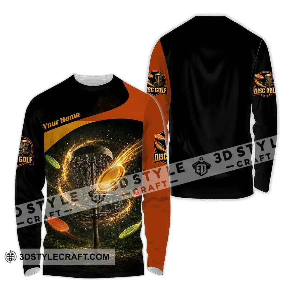 Unisex Shirt - Custom Disc Golf Shirt - Long Sleeve Shirt / S - T-shirt