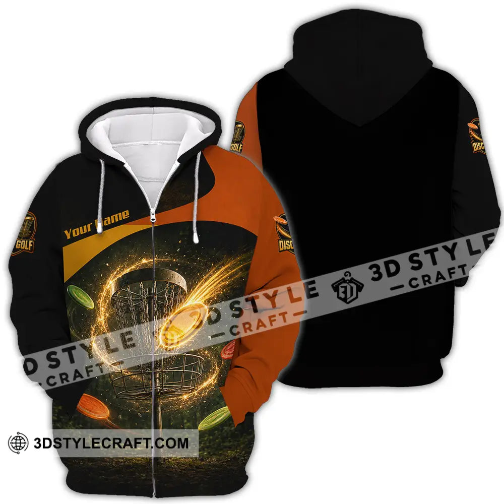 Unisex Shirt - Custom Disc Golf Shirt - Zipper Hoodie / S - T-shirt
