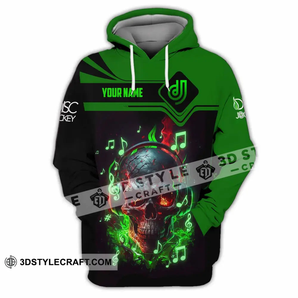 Unisex Shirt - Custom Disc Jockey 3D Shirt Hoodie / S T-shirt
