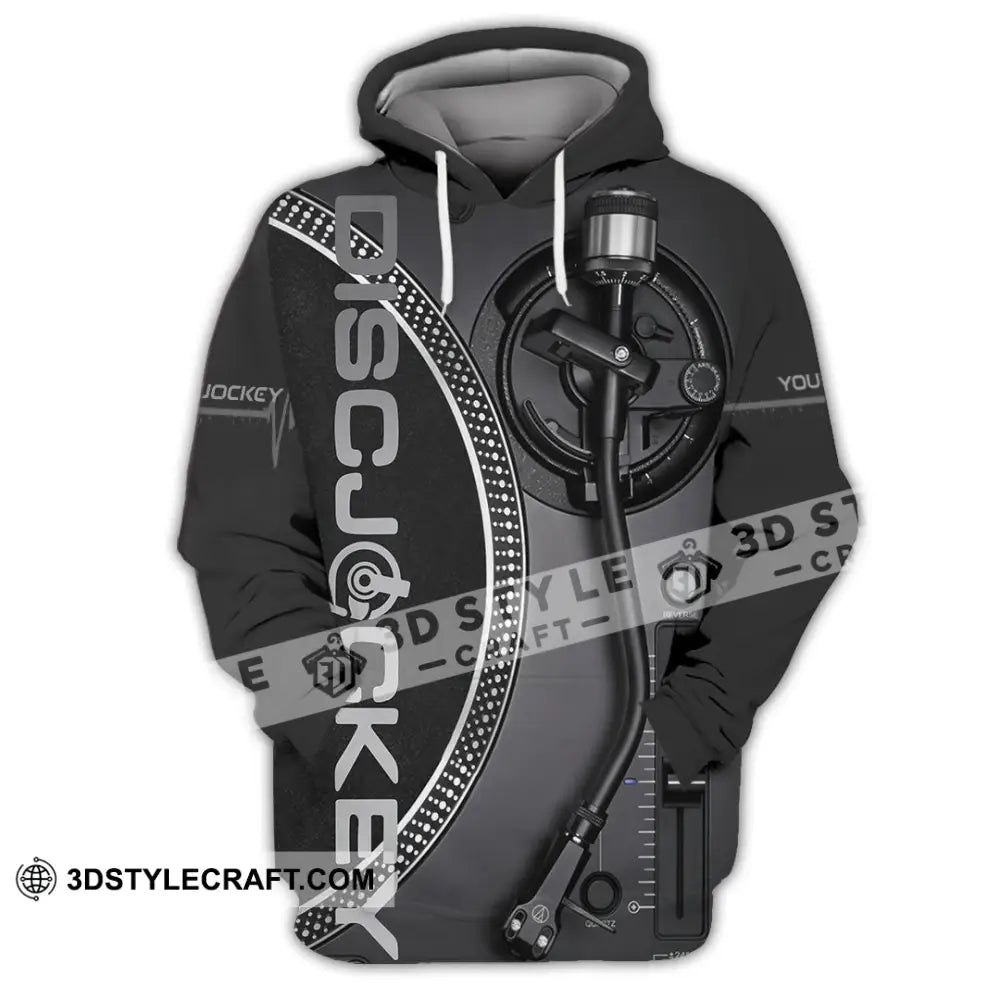 Unisex Shirt - Custom Disc Jockey Shirt - Hoodie / S - T-shirt