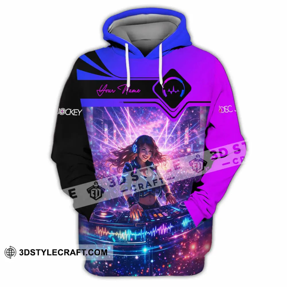 Unisex Shirt - Custom Disc Jockey Shirt - Hoodie / S - T-shirt