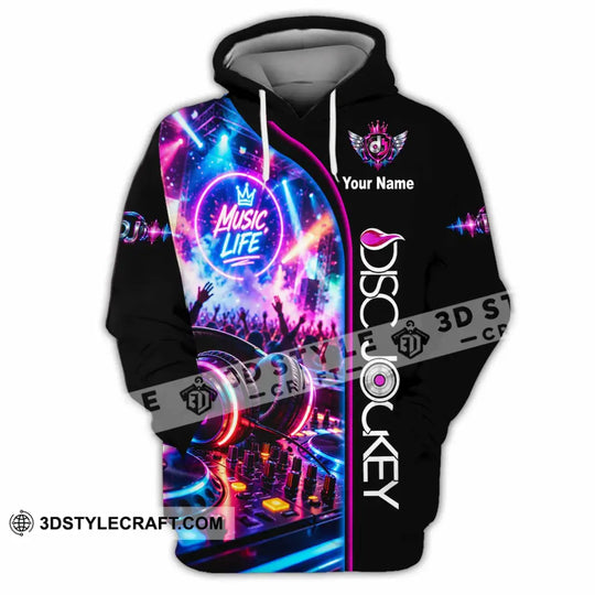 Unisex Shirt - Custom Disc Jockey Shirt style option 3