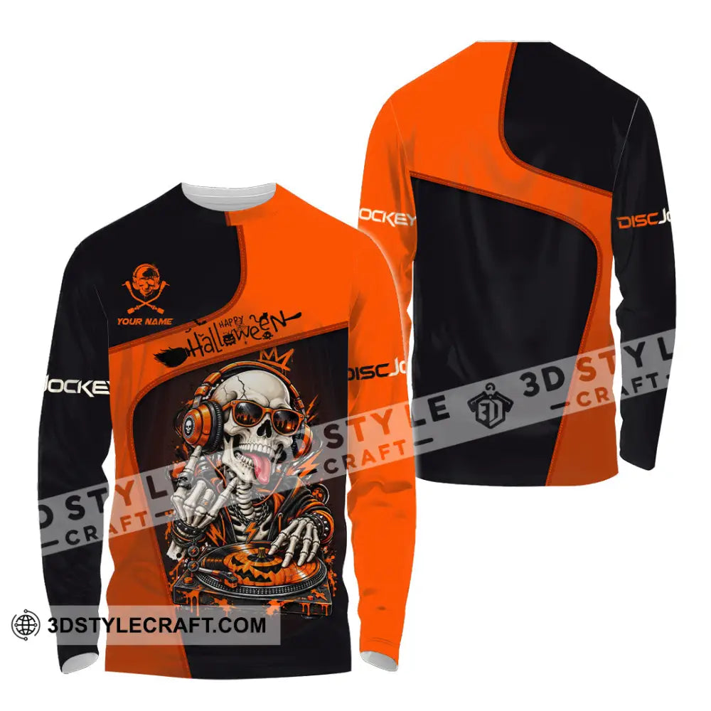 Unisex Shirt - Custom Disc Jockey Shirt - Long Sleeve Shirt / S - T-shirt