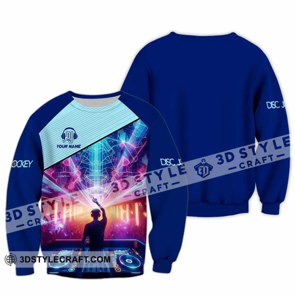 Unisex Shirt - Custom Disc Jockey Shirt Long Sleeve / S T-shirt