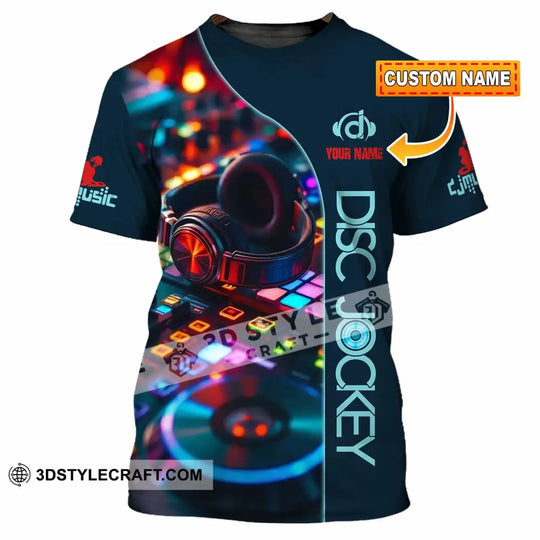 Unisex Shirt - Custom Disc Jockey Party Shirt style option 1