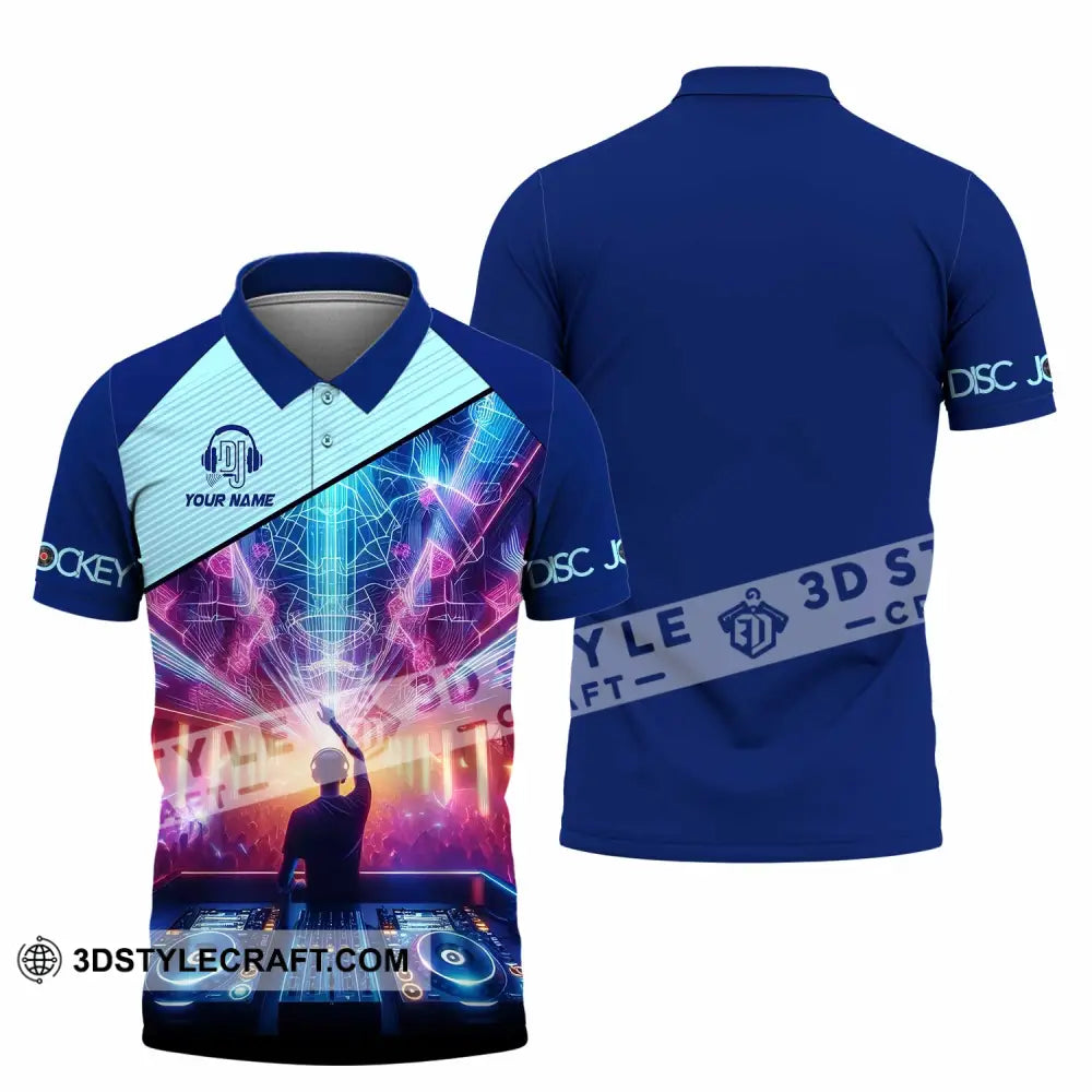 Unisex Shirt - Custom Disc Jockey Shirt Polo Shirt / S T-shirt