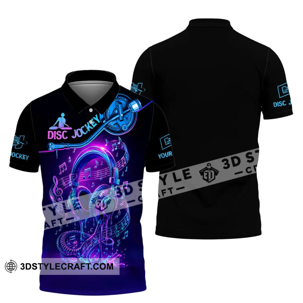 Unisex Shirt - Custom Disc Jockey Shirt - Polo Shirt / S - T-shirt