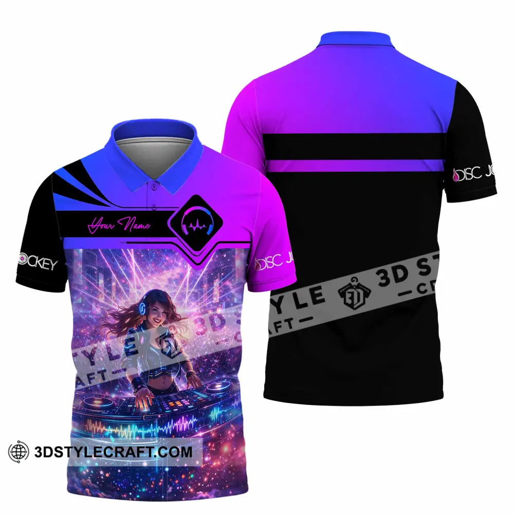Unisex Shirt - Custom Disc Jockey Shirt - Polo Shirt / S - T-shirt